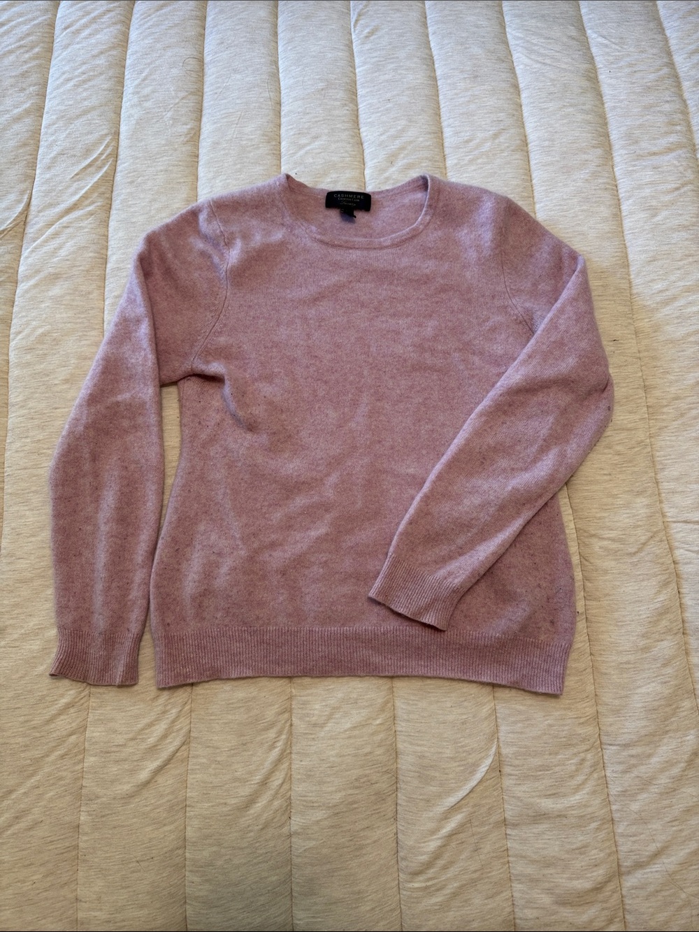 Charter Club - Pink Cashmere Sweater - Large